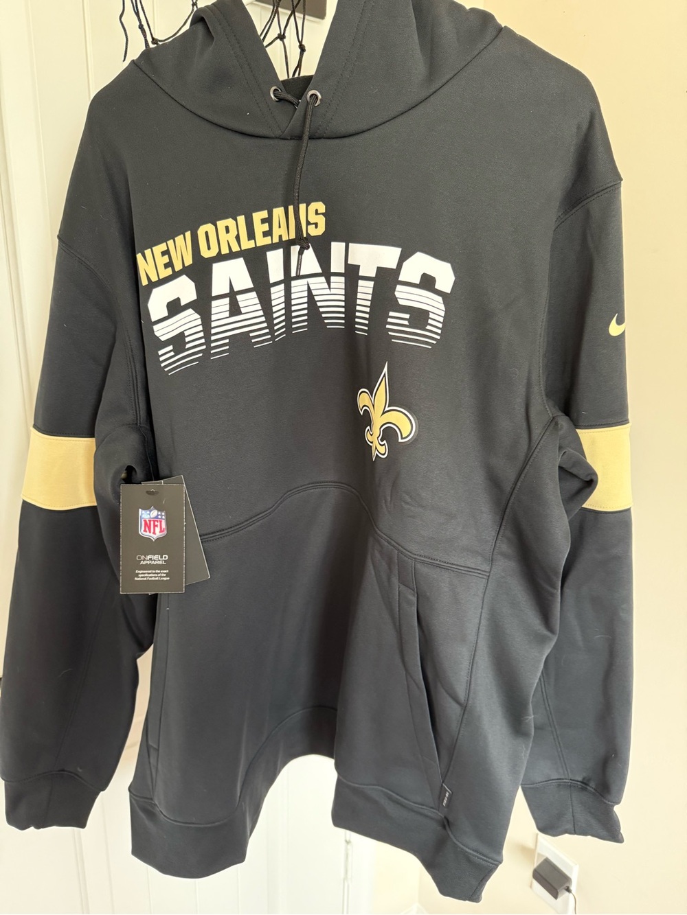 Nike New Orleans Saints Black & Gold Hoodie